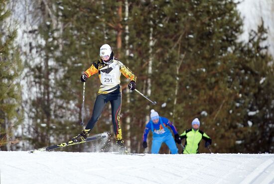 Russia Mass Ski Race