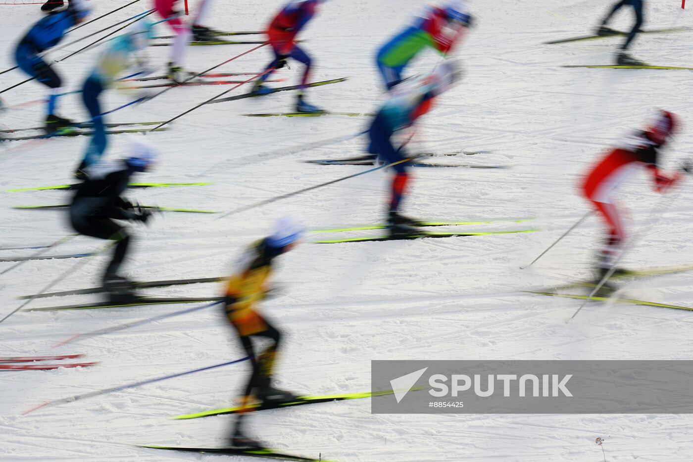 Russia Mass Ski Race