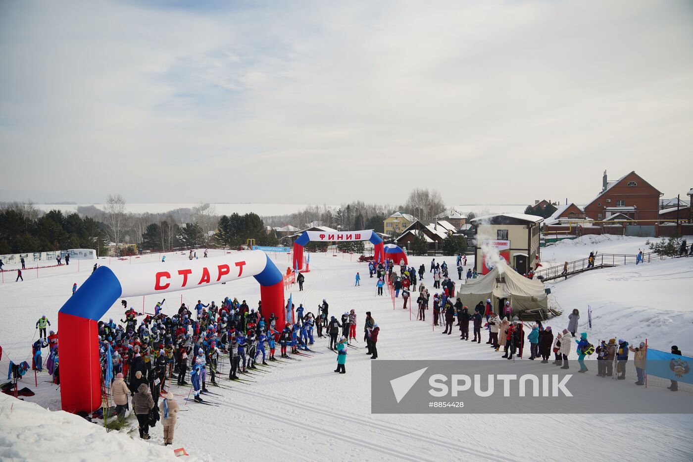 Russia Mass Ski Race