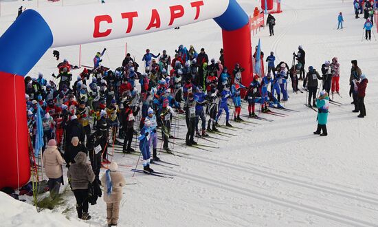 Russia Mass Ski Race