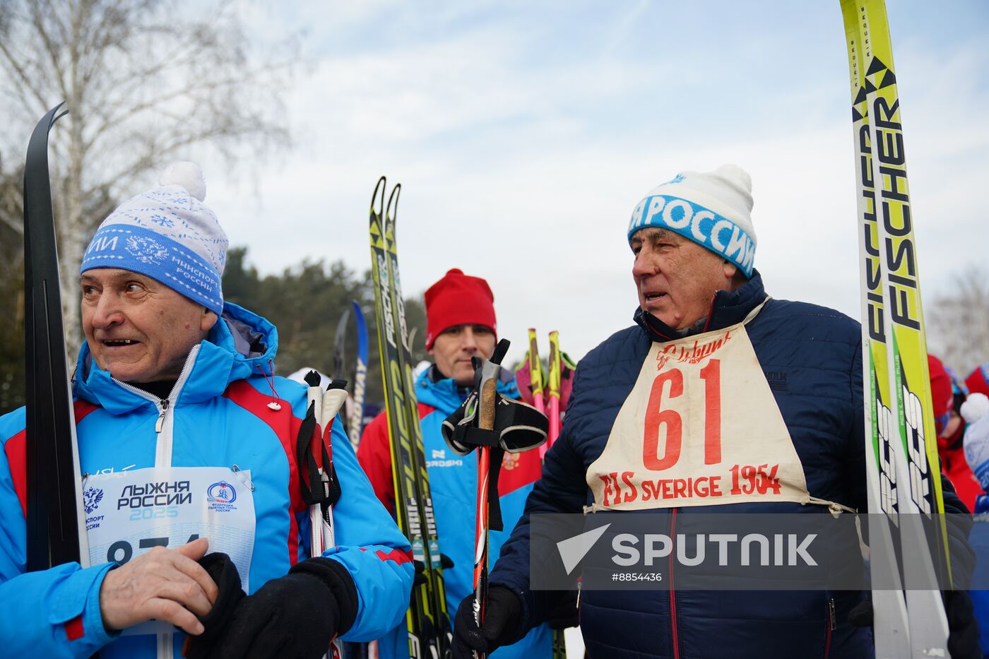 Russia Mass Ski Race