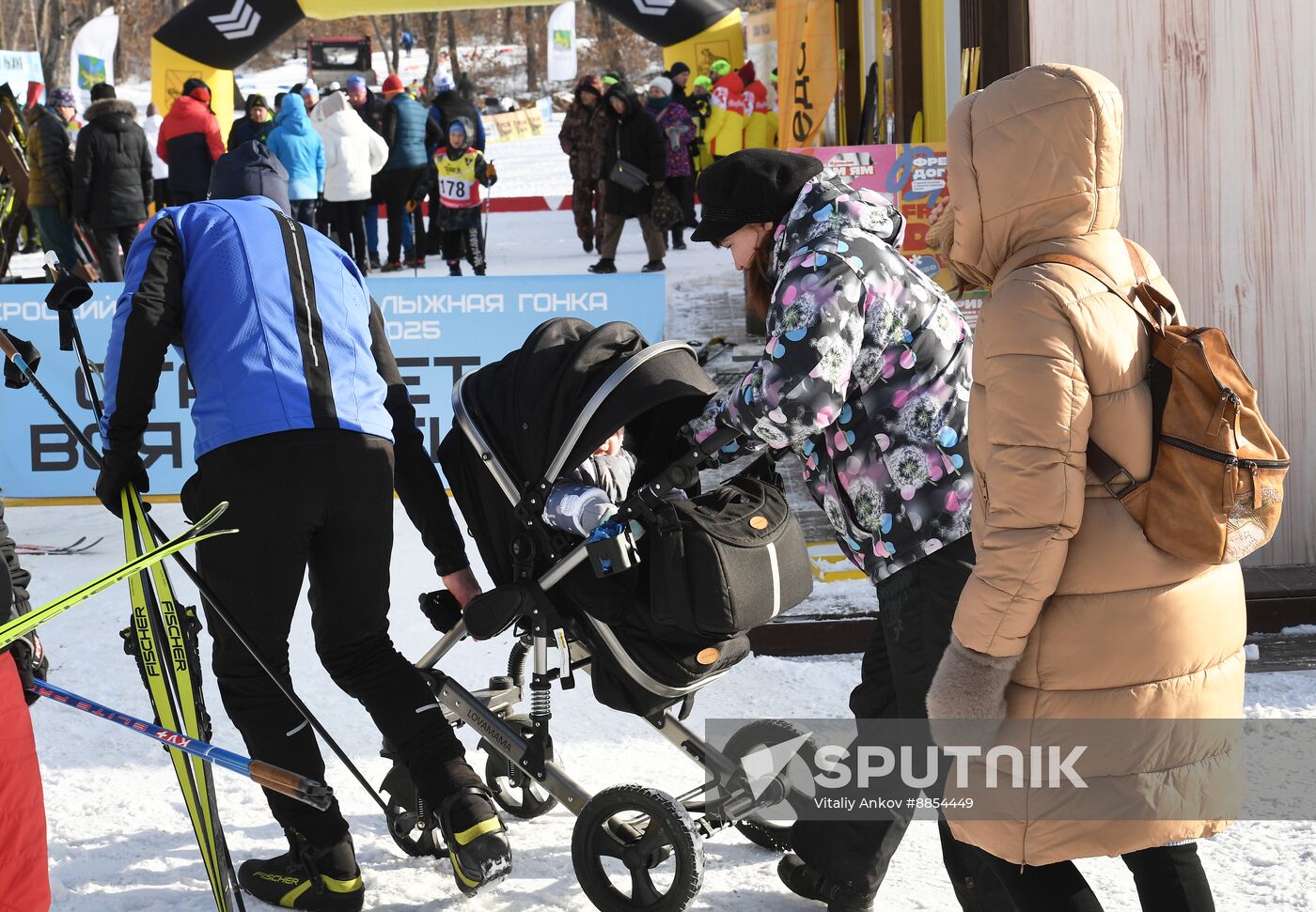 Russia Mass Ski Race