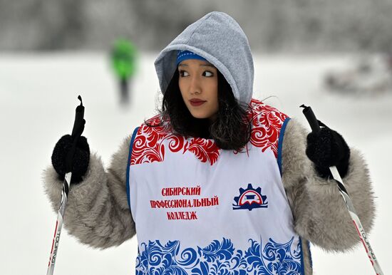 Russia Mass Ski Race