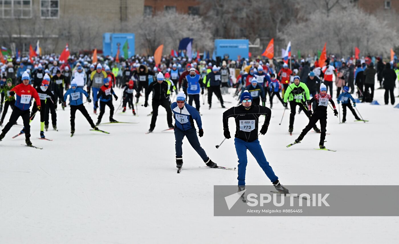 Russia Mass Ski Race