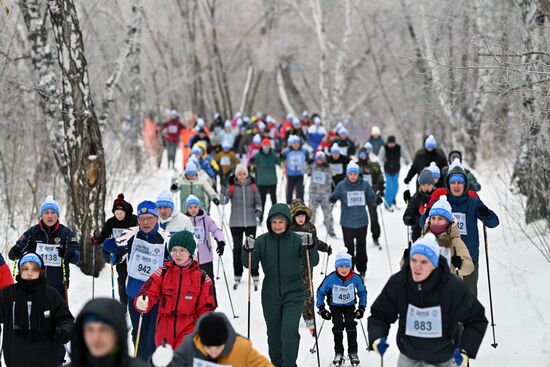 Russia Mass Ski Race