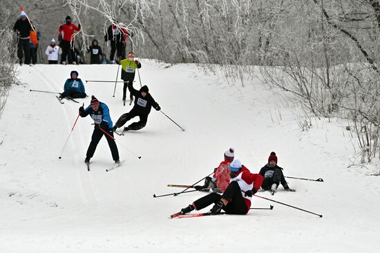 Russia Mass Ski Race