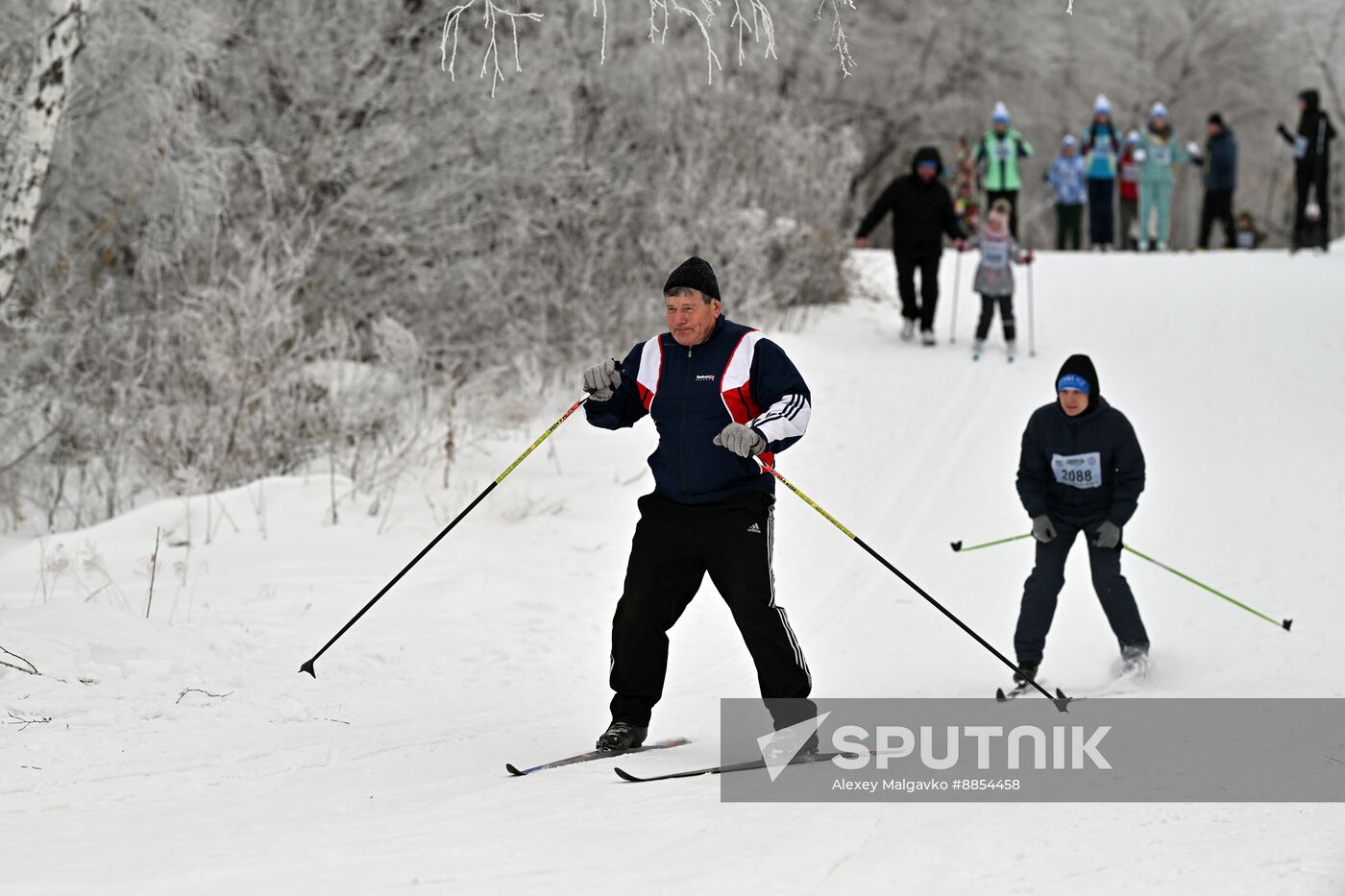 Russia Mass Ski Race