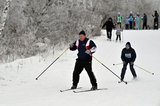 Russia Mass Ski Race