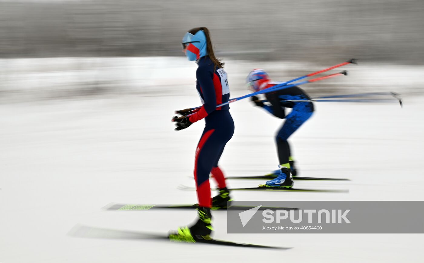 Russia Mass Ski Race