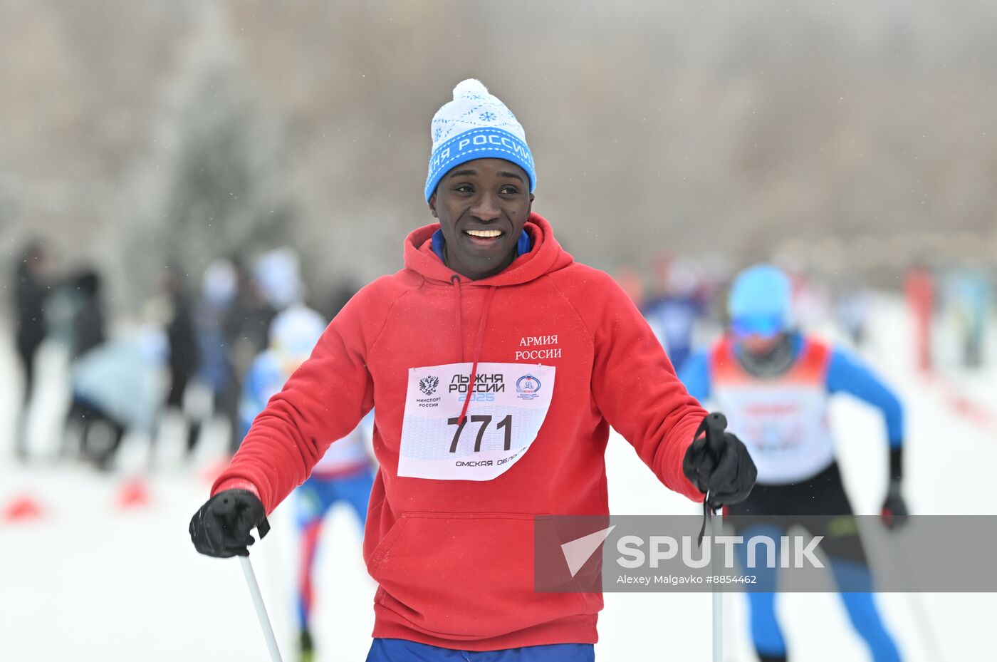 Russia Mass Ski Race