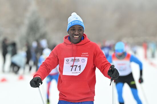 Russia Mass Ski Race