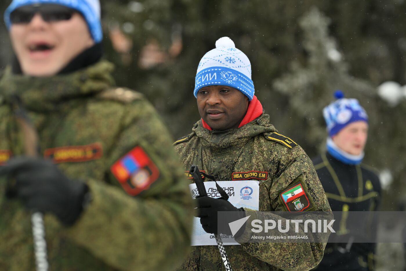 Russia Mass Ski Race