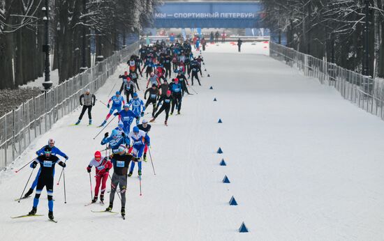 Russia Mass Ski Race