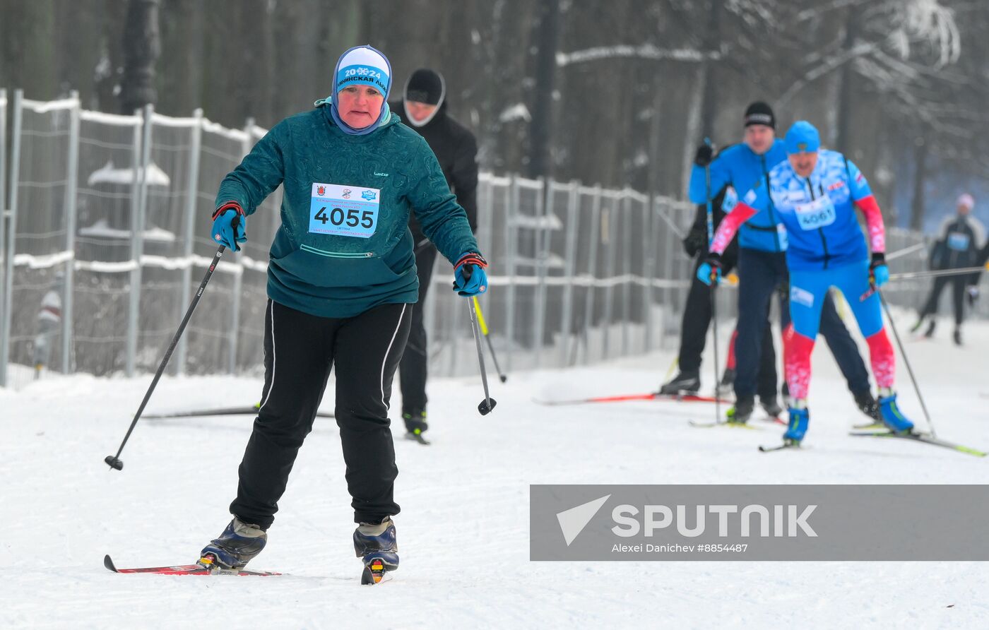 Russia Mass Ski Race