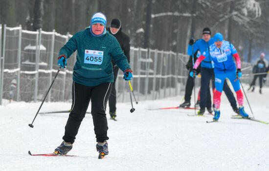 Russia Mass Ski Race