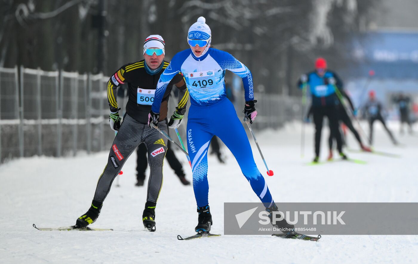 Russia Mass Ski Race