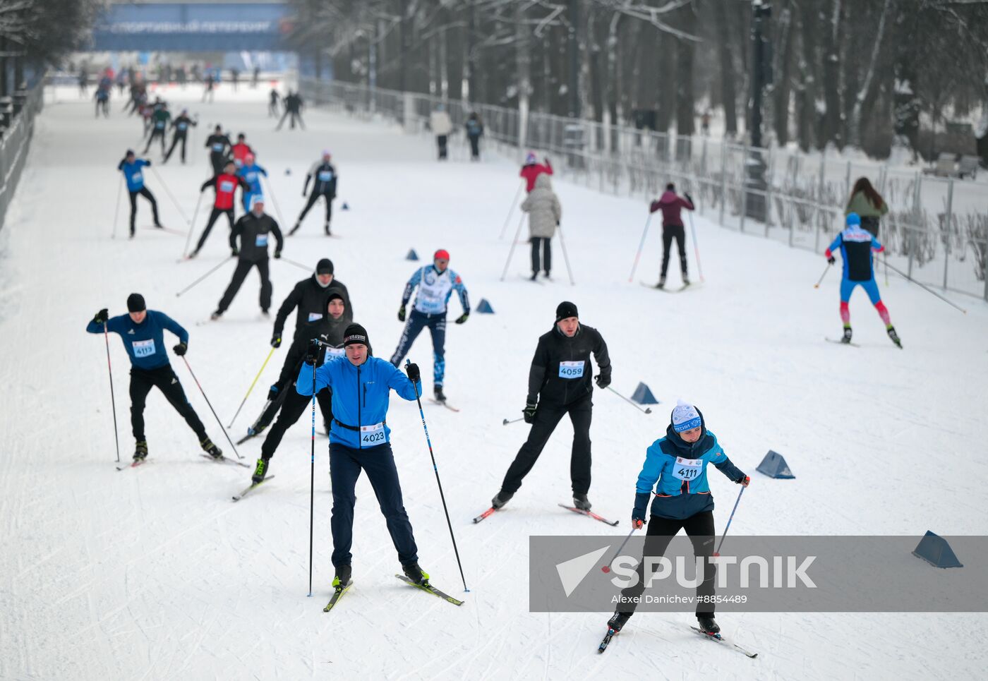 Russia Mass Ski Race