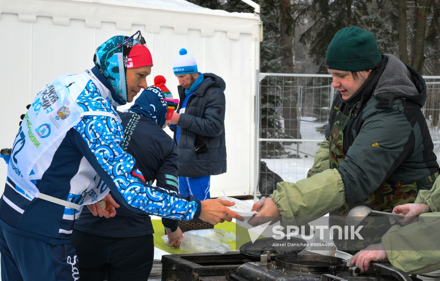 Russia Mass Ski Race