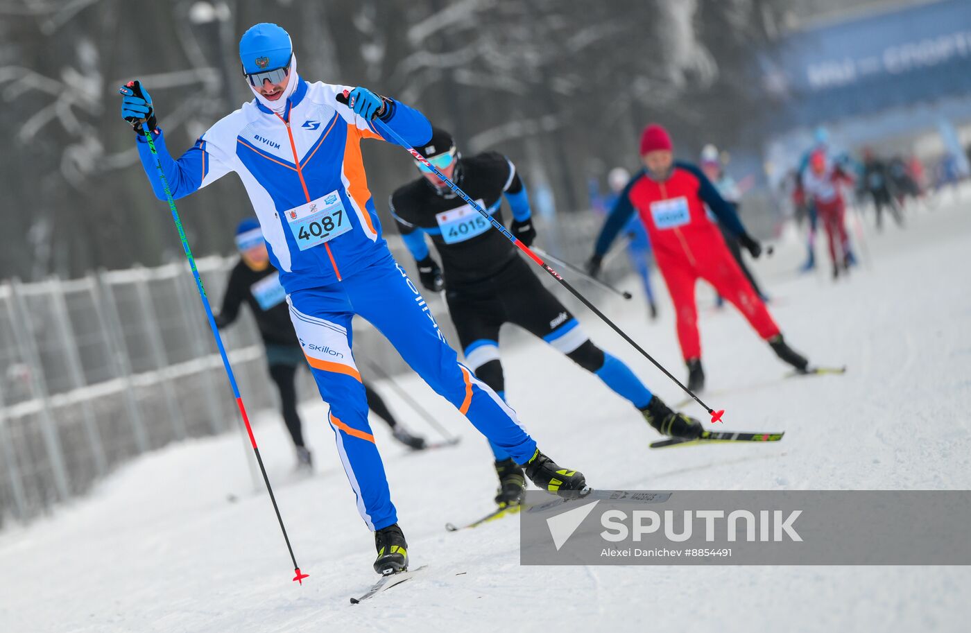 Russia Mass Ski Race