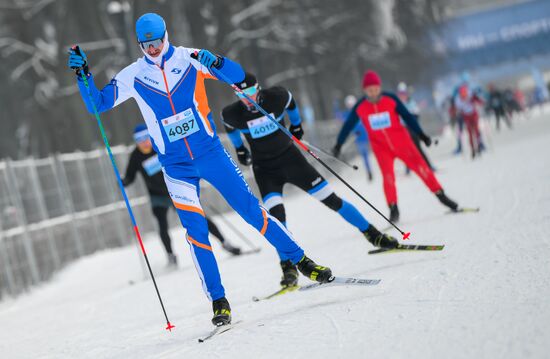 Russia Mass Ski Race