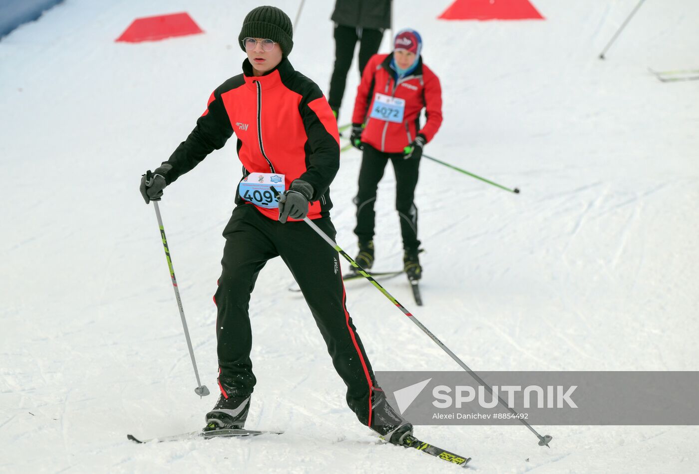 Russia Mass Ski Race