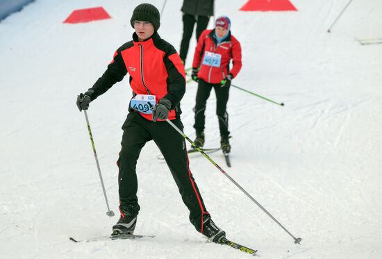 Russia Mass Ski Race