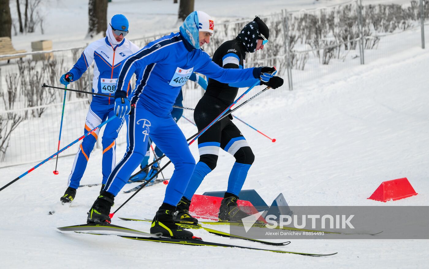 Russia Mass Ski Race