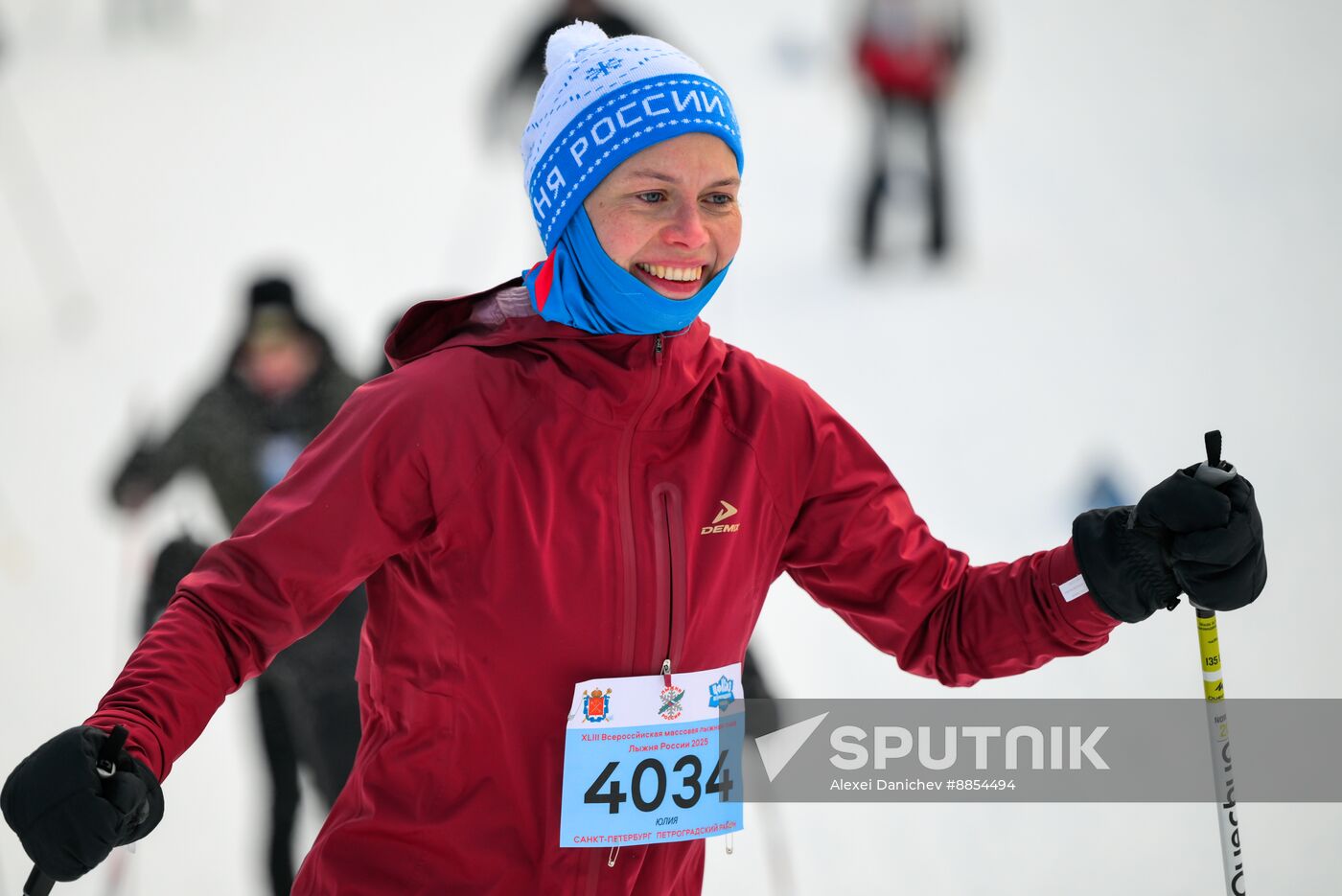 Russia Mass Ski Race