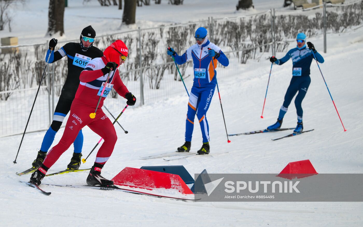 Russia Mass Ski Race