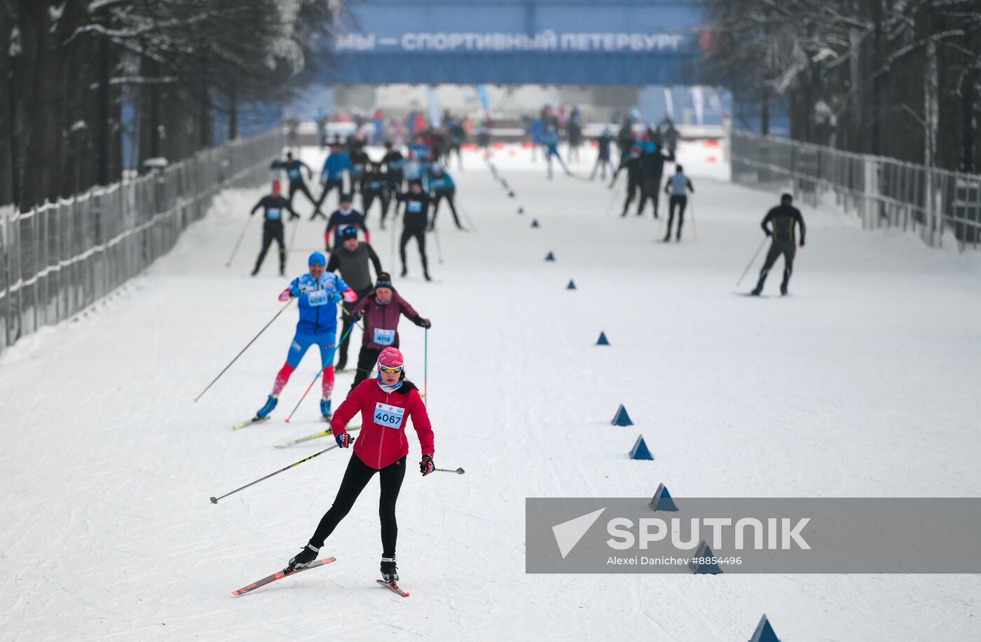 Russia Mass Ski Race