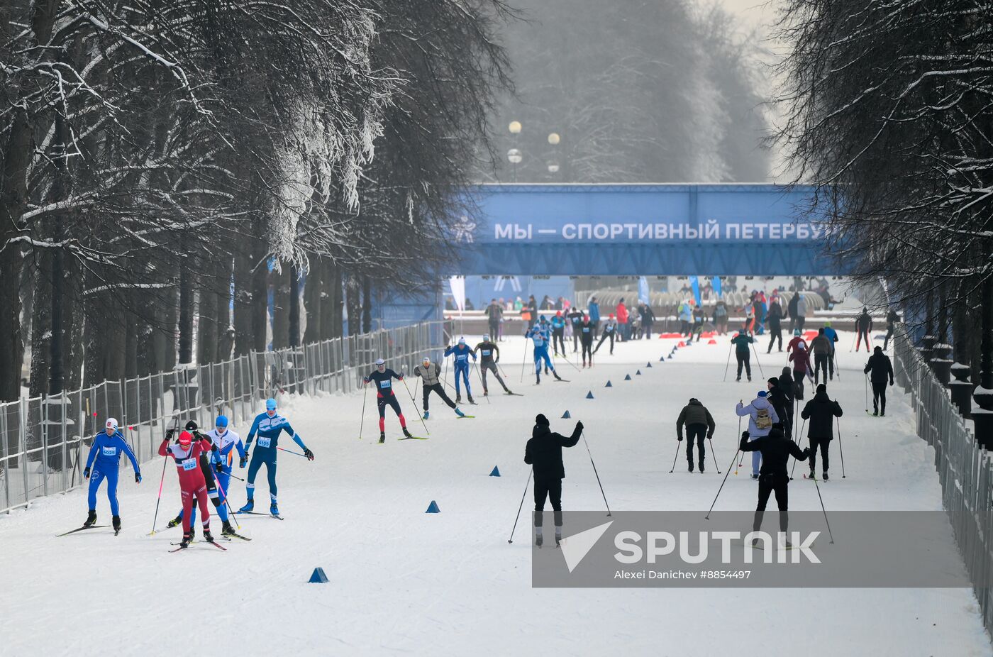 Russia Mass Ski Race