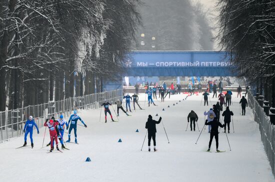 Russia Mass Ski Race