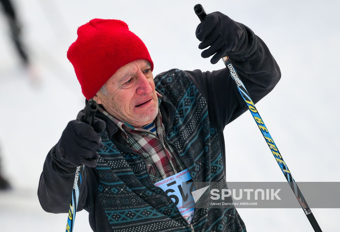 Russia Mass Ski Race