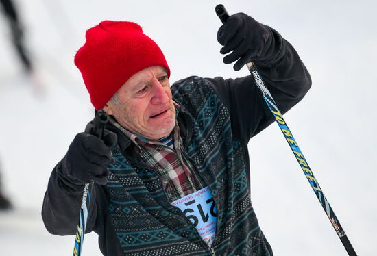 Russia Mass Ski Race