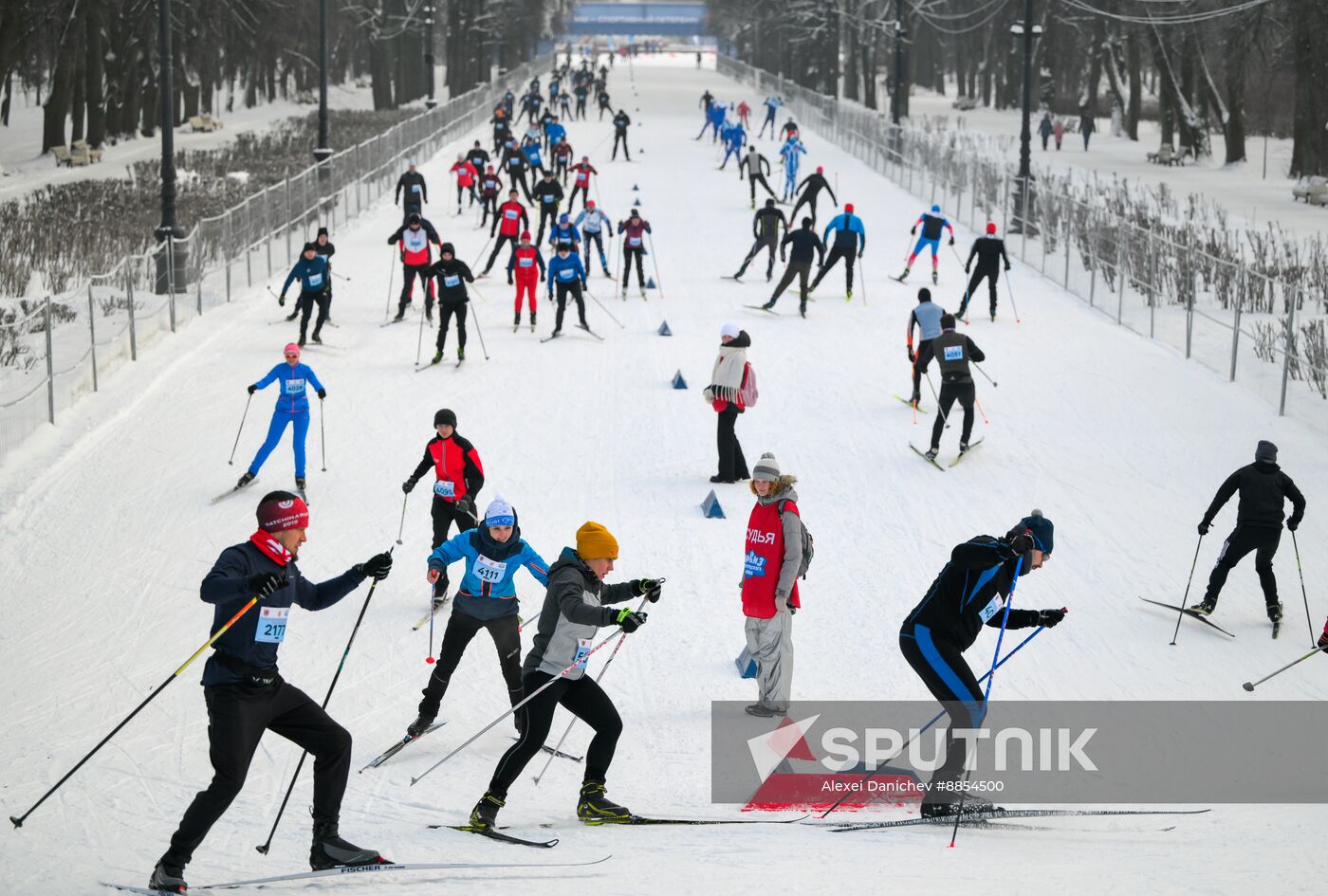 Russia Mass Ski Race