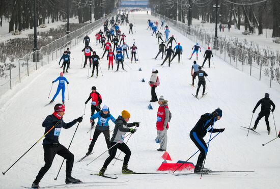 Russia Mass Ski Race