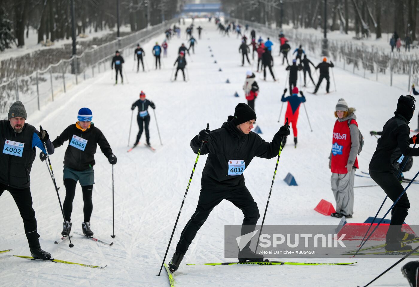 Russia Mass Ski Race