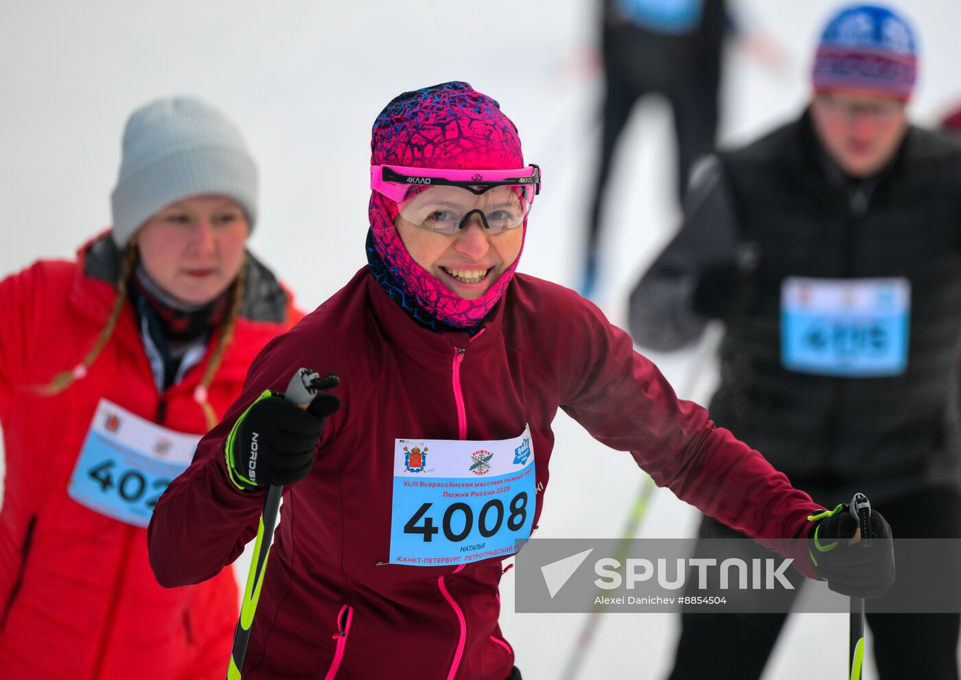 Russia Mass Ski Race