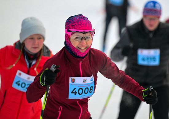 Russia Mass Ski Race