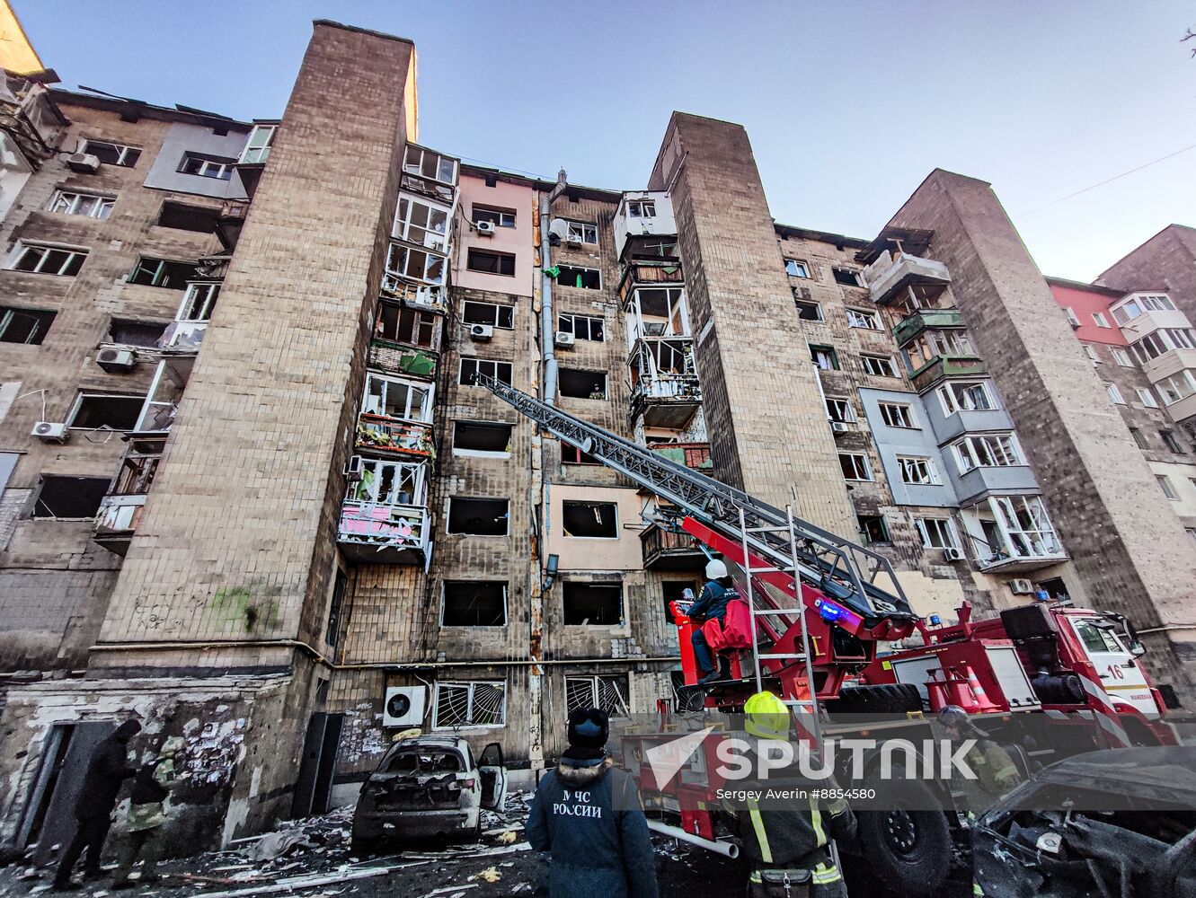 Russia Ukraine Military Operation Shelling