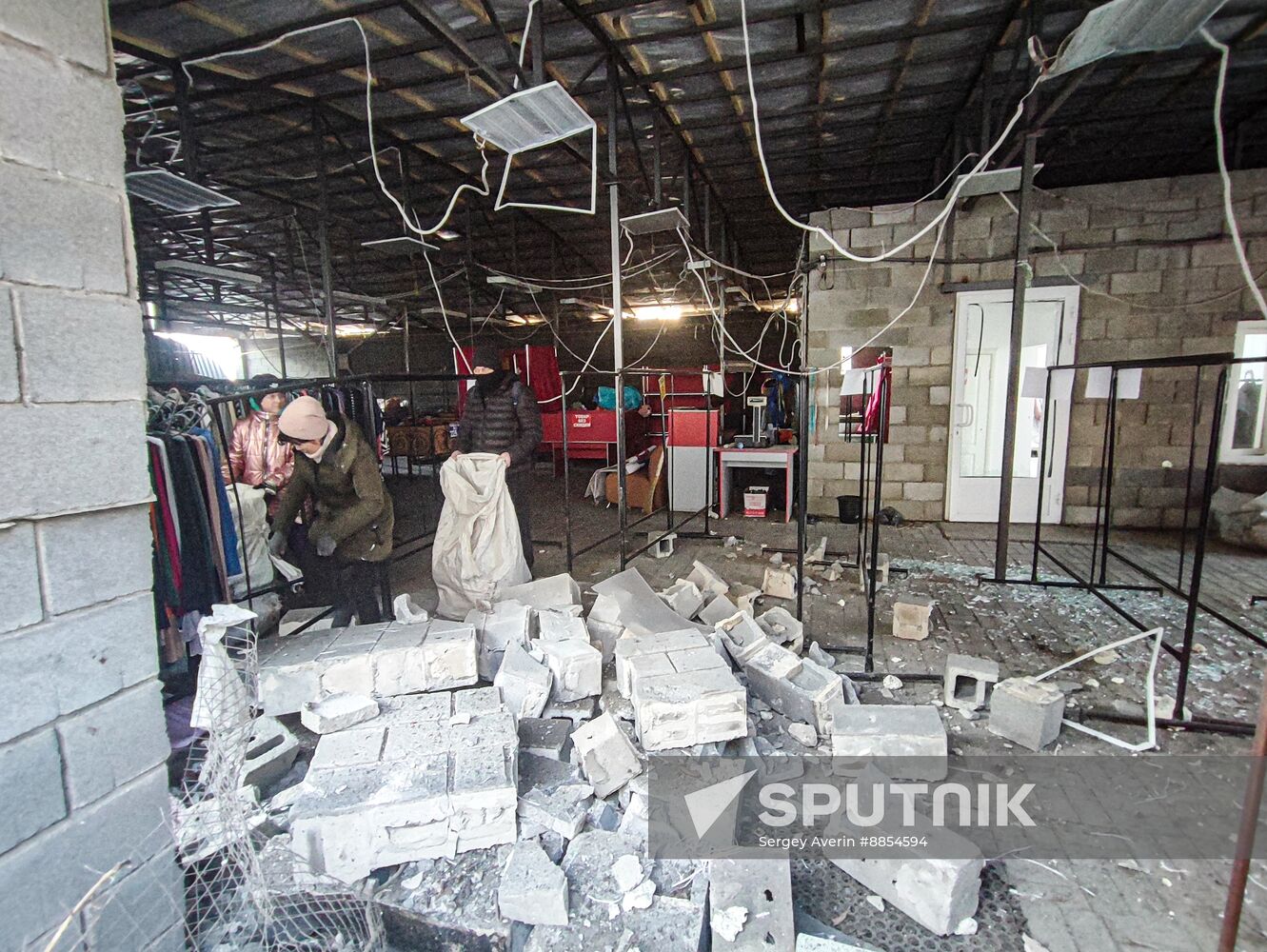 Russia Ukraine Military Operation Shelling