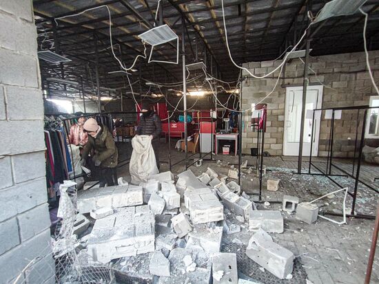 Russia Ukraine Military Operation Shelling