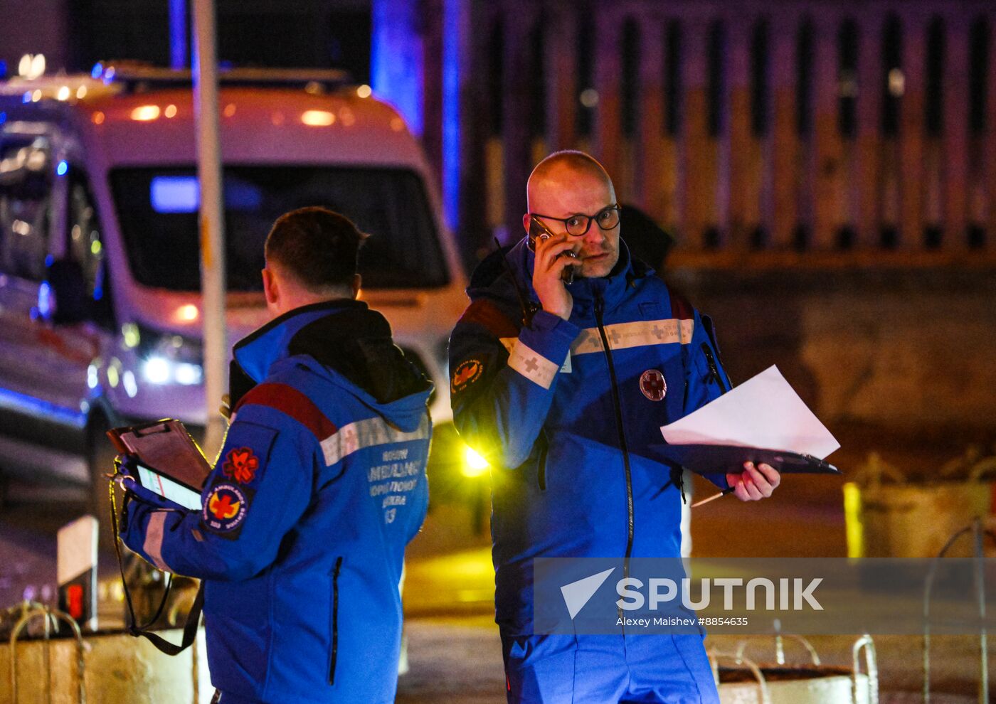 Russia Administrative Building Fire