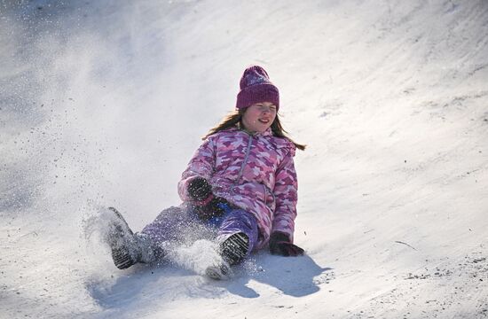 Russia Winter Leisure