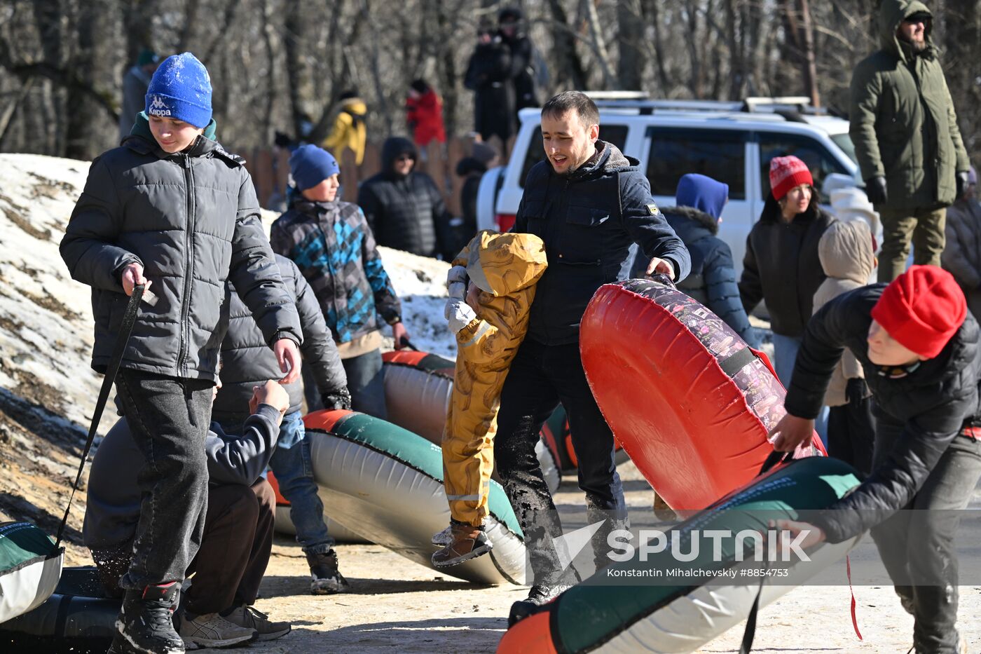 Russia Winter Leisure