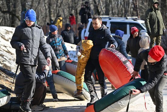Russia Winter Leisure