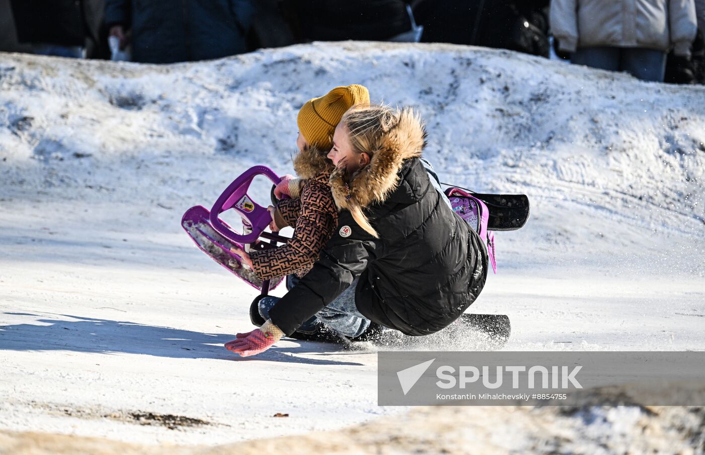 Russia Winter Leisure