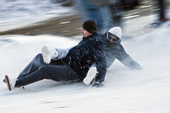 Russia Winter Leisure