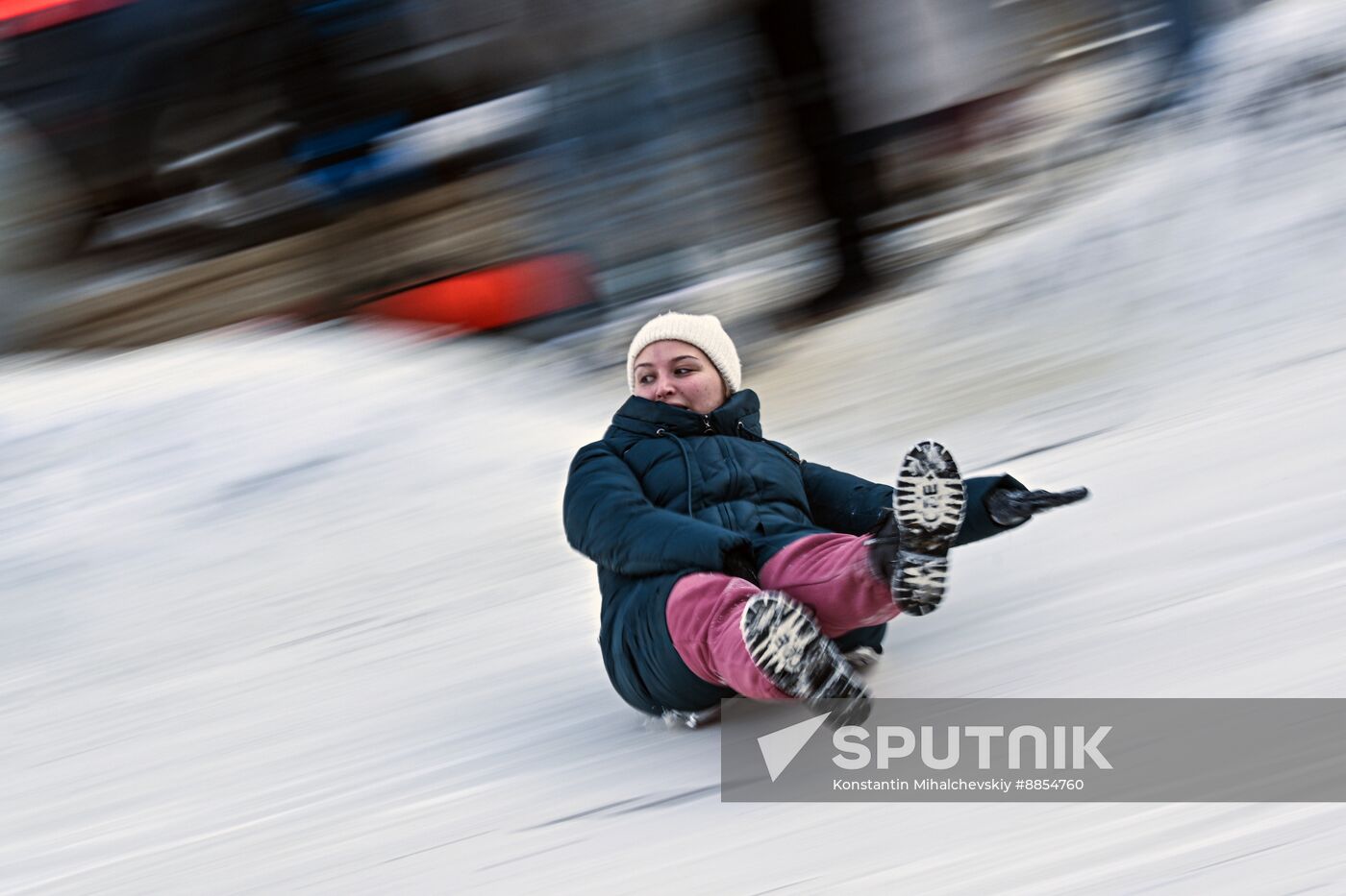 Russia Winter Leisure