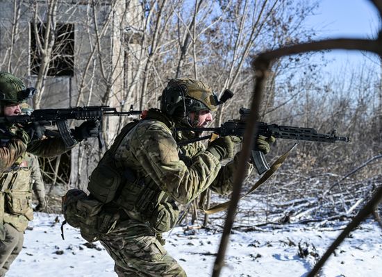 Russia Ukraine Military Operation Assault Units